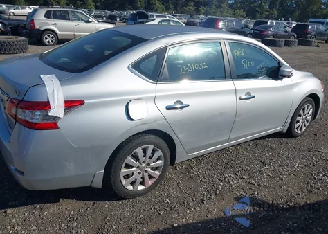 2014 Nissan Sentra Sv from USA, damaged, VIN 3N1AB7AP3EY201765